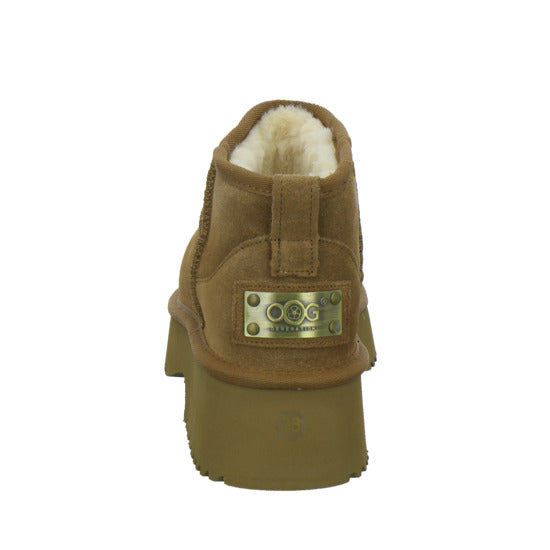 OOG Winterstiefel Damen Mittelbraun