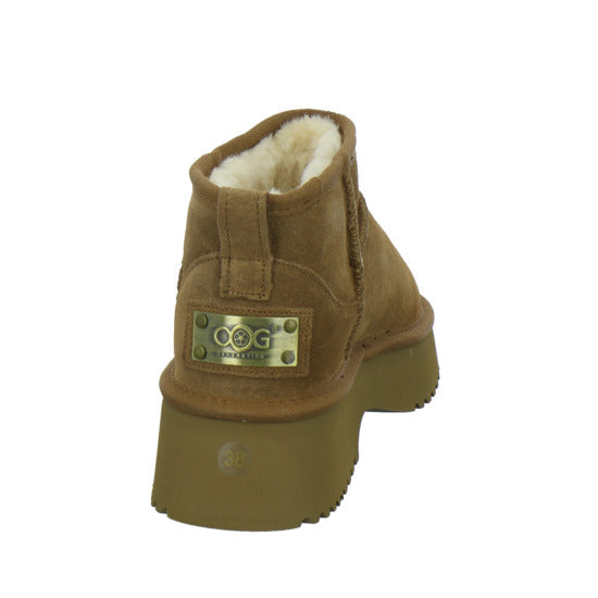 OOG Winterstiefel Damen Mittelbraun