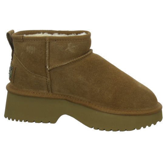 OOG Winterstiefel Damen Mittelbraun