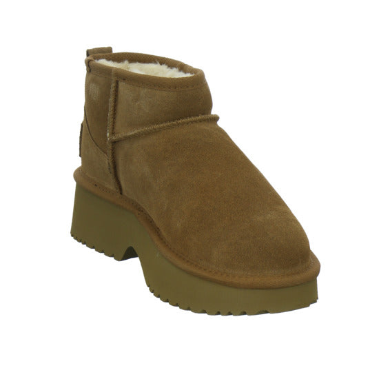 OOG Winterstiefel Damen Mittelbraun