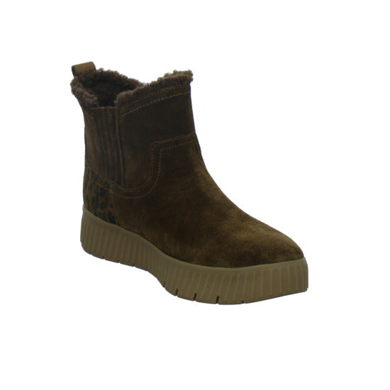 Tamaris Wide Fit Winterstiefel Damen Slip Ins Mittelbraun
