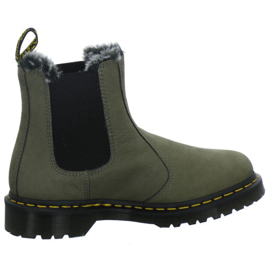 Dr. Martens 2976 Leonore Winterstiefel warm gefüttert Anthrazit - 360° Ansicht