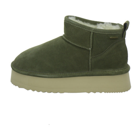 Axelda AB Milano Winterstiefel warm gefüttert oliv - 360° Ansicht