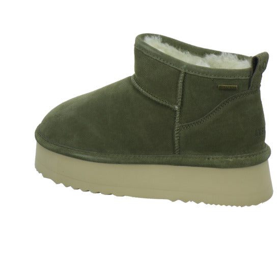 Axelda AB Milano Winterstiefel warm gefüttert oliv - 360° Ansicht