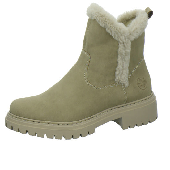 Rieker Winterstiefel warm gefüttert Beige - 360° Ansicht