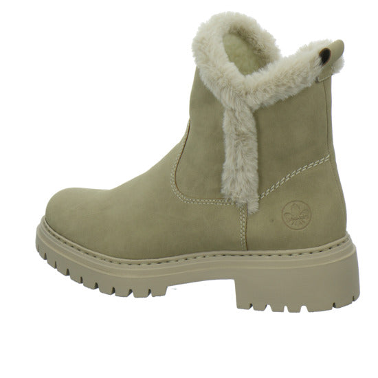 Rieker Winterstiefel warm gefüttert Beige - 360° Ansicht