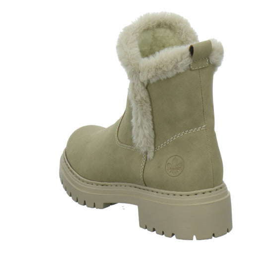 Rieker Winterstiefel warm gefüttert Beige - 360° Ansicht