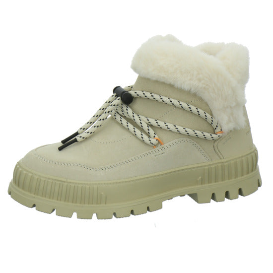 Palladium Winterstiefel Damen Pallashock Low Hiver Beige