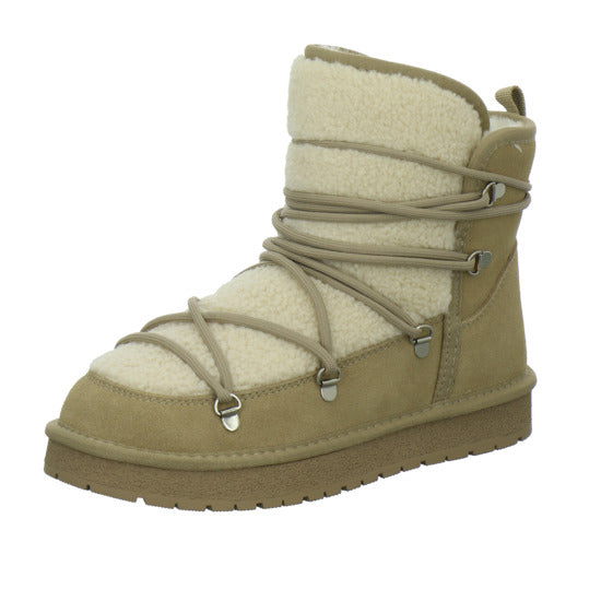 La Strada Winterstiefel Damen Beige