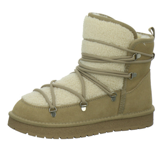 La Strada Winterstiefel Damen Beige