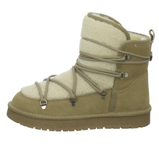 La Strada Winterstiefel Damen Beige