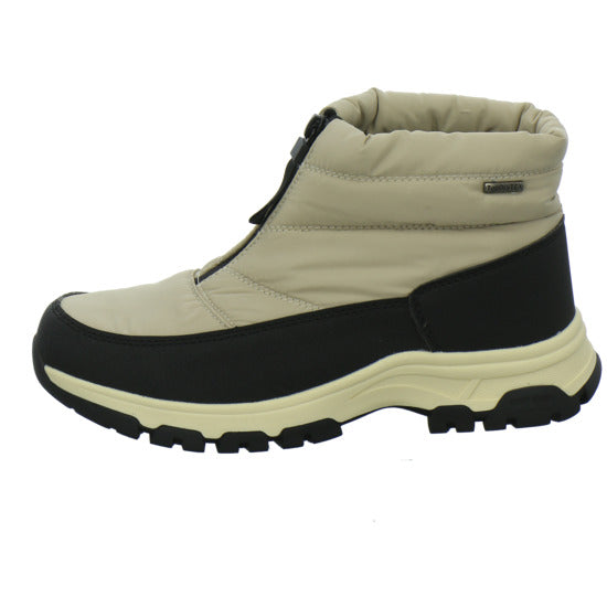 Josef Seibel Davos 53 Winterstiefel warm gefüttert Beige-kombi - 360° Ansicht