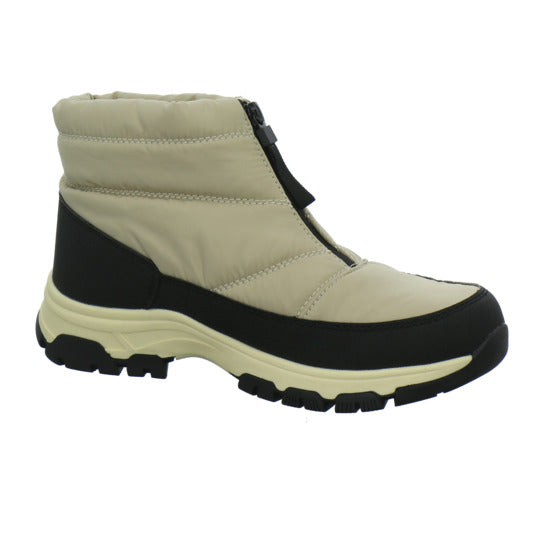 Josef Seibel Davos 53 Winterstiefel warm gefüttert Beige-kombi - 360° Ansicht