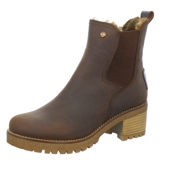 Panama Jack Winterstiefel warm gefüttert Mittelbraun - 360° Ansicht