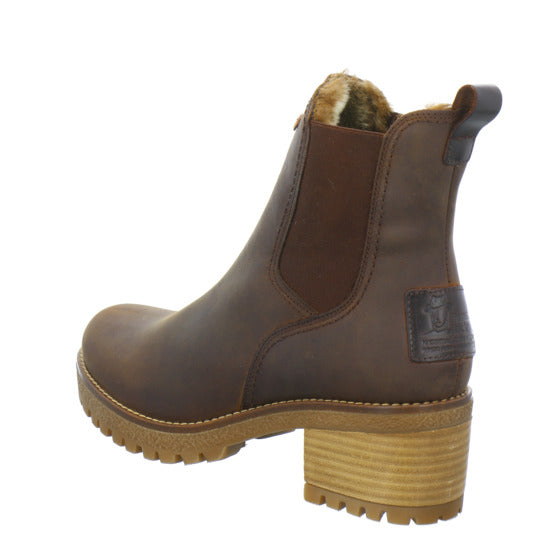 Panama Jack Winterstiefel warm gefüttert Mittelbraun - 360° Ansicht