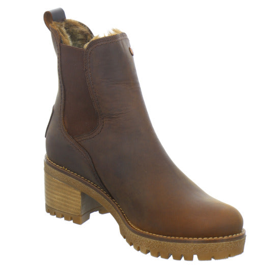 Panama Jack Winterstiefel warm gefüttert Mittelbraun - 360° Ansicht