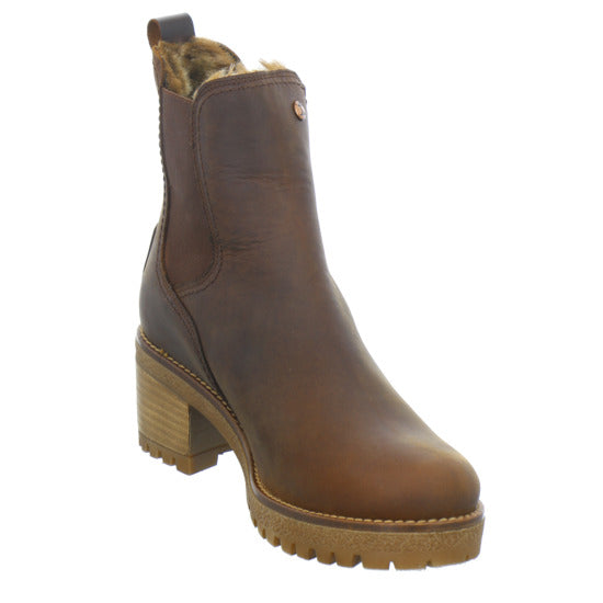 Panama Jack Winterstiefel warm gefüttert Mittelbraun - 360° Ansicht