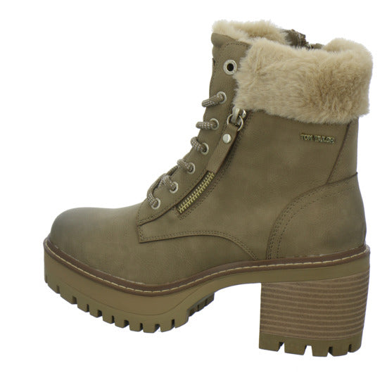 Tom Tailor Shoes Winterstiefel warm gefüttert Beige - 360° Ansicht