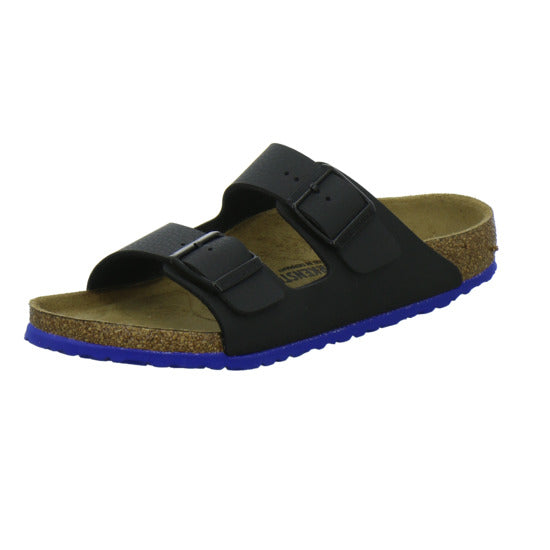Birkenstock Arizona Kids Pantoletten Schwarz-kombi - 360° Ansicht