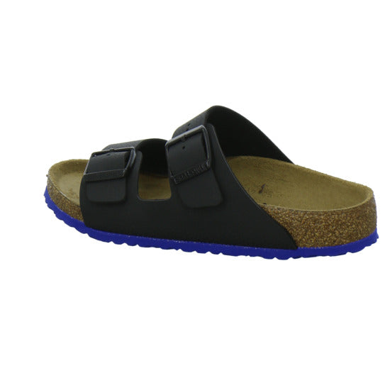 Birkenstock Arizona Kids Pantoletten Schwarz-kombi - 360° Ansicht
