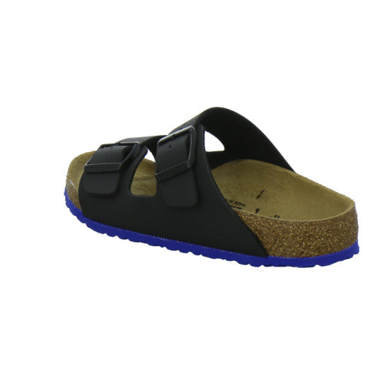 Birkenstock Arizona Kids Pantoletten Schwarz-kombi - 360° Ansicht