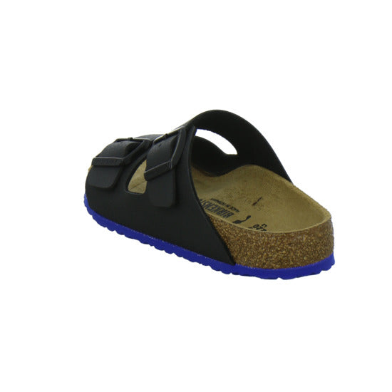 Birkenstock Arizona Kids Pantoletten Schwarz-kombi - 360° Ansicht