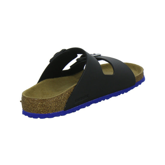 Birkenstock Arizona Kids Pantoletten Schwarz-kombi - 360° Ansicht
