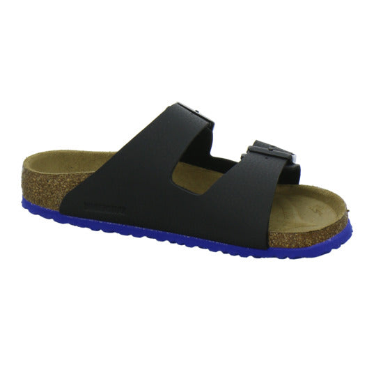 Birkenstock Arizona Kids Pantoletten Schwarz-kombi - 360° Ansicht