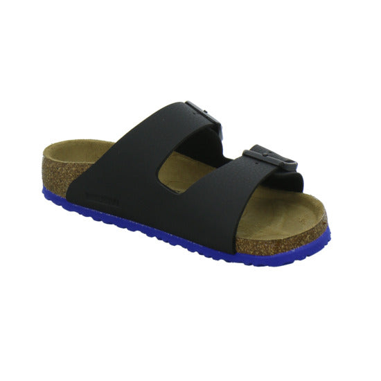 Birkenstock Arizona Kids Pantoletten Schwarz-kombi - 360° Ansicht