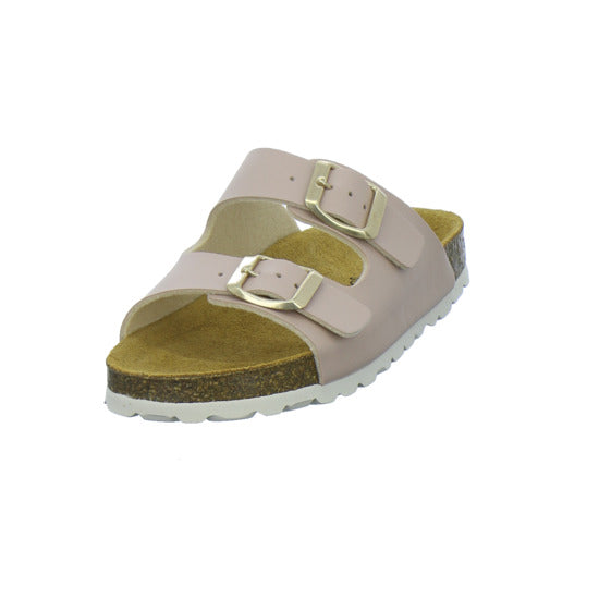 Longo Pantoletten Unisex - Kinder Tieffußbett Rosa