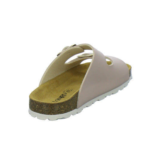 Longo Pantoletten Unisex - Kinder Tieffußbett Rosa