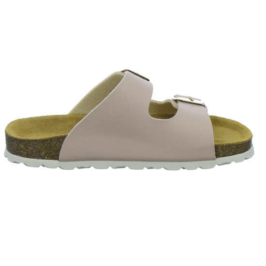 Longo Pantoletten Unisex - Kinder Tieffußbett Rosa