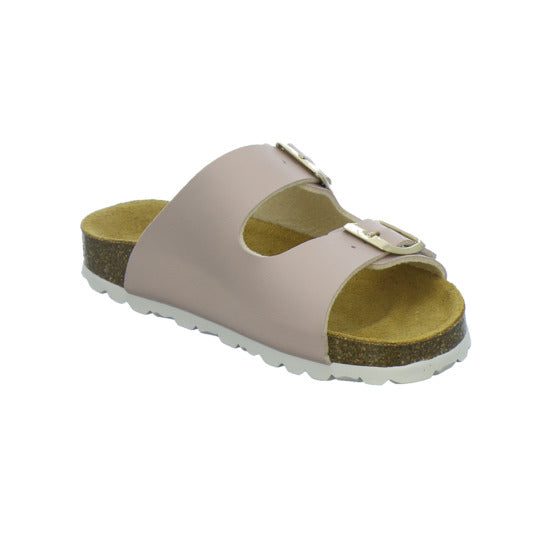 Longo Pantoletten Unisex - Kinder Tieffußbett Rosa