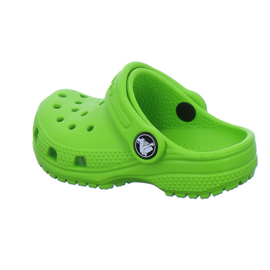 Crocs Pantoletten Unisex - Kinder Classic Clog Kids Hellgrün