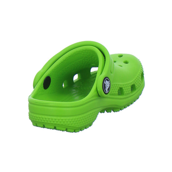 Crocs Pantoletten Unisex - Kinder Classic Clog Kids Hellgrün