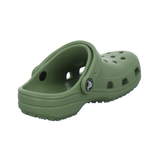 Crocs Classic Clog Kids Pantoletten oliv