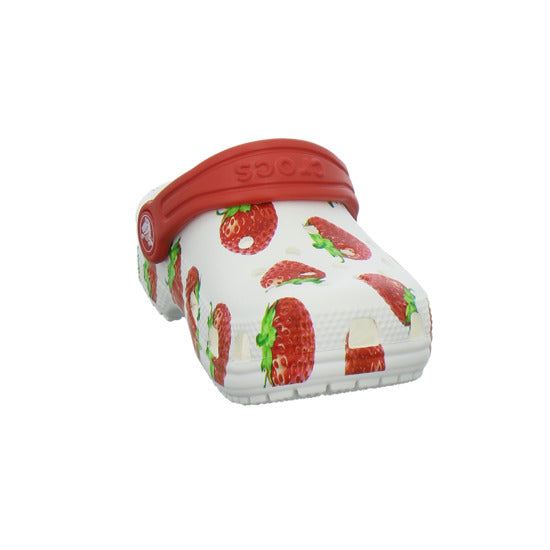 Crocs Classic Clog Kids Pantoletten Weiß-kombi