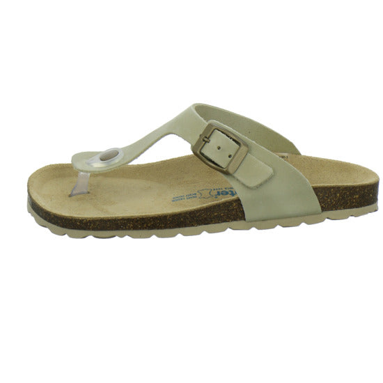 Richter Pantoletten Beige - 360° Ansicht