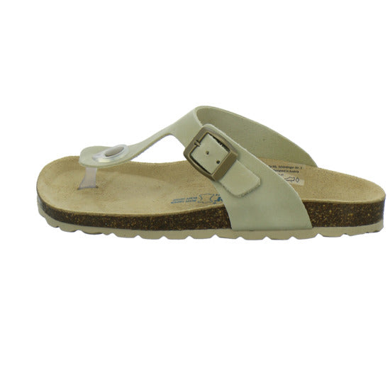 Richter Pantoletten Beige - 360° Ansicht