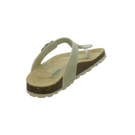 Richter Pantoletten Beige - 360° Ansicht