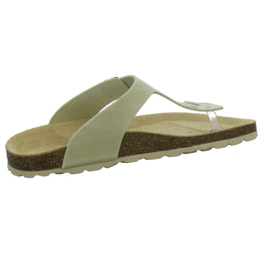 Richter Pantoletten Beige - 360° Ansicht