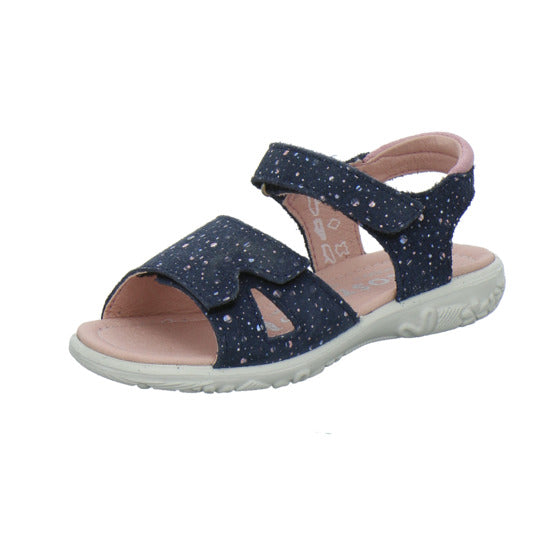 Ricosta Moni Sandalen Blau-kombi - 360° Ansicht