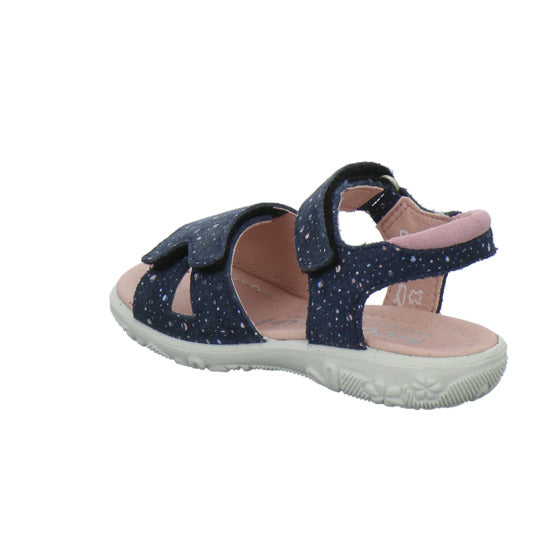 Ricosta Moni Sandalen Blau-kombi - 360° Ansicht