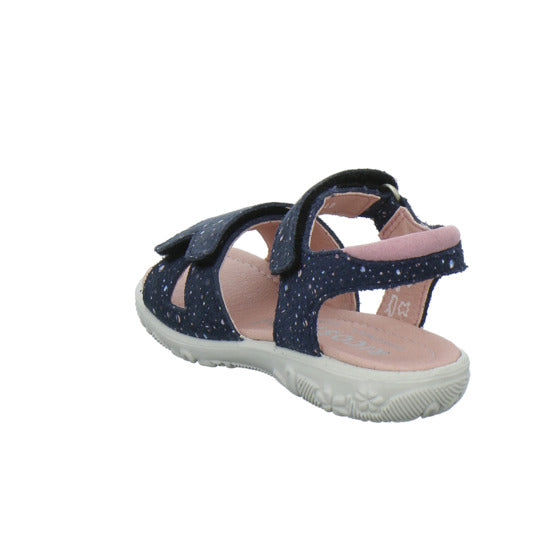 Ricosta Moni Sandalen Blau-kombi - 360° Ansicht