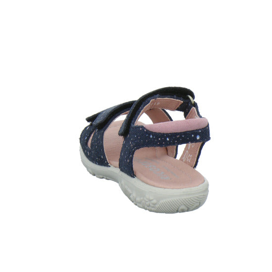 Ricosta Moni Sandalen Blau-kombi - 360° Ansicht