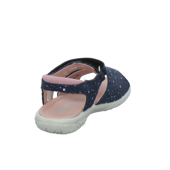 Ricosta Moni Sandalen Blau-kombi - 360° Ansicht