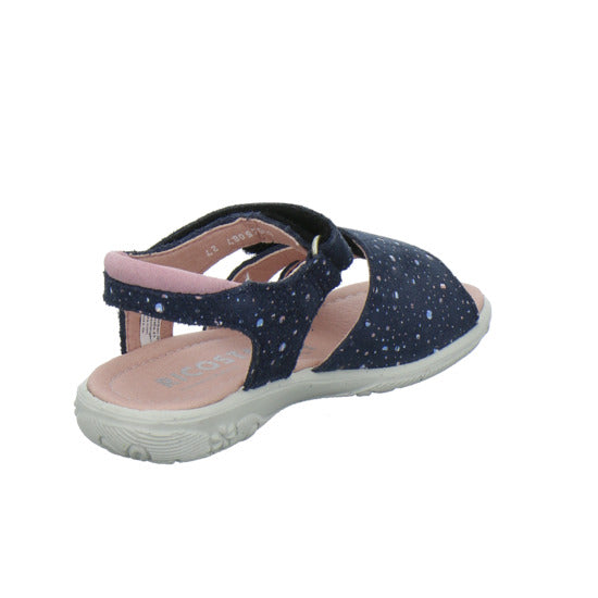 Ricosta Moni Sandalen Blau-kombi - 360° Ansicht