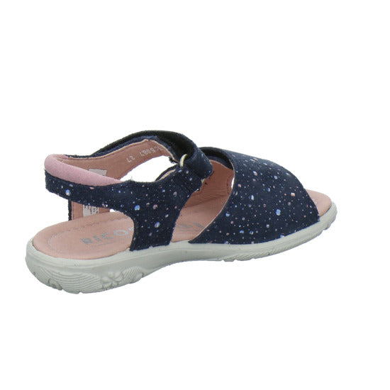Ricosta Moni Sandalen Blau-kombi - 360° Ansicht