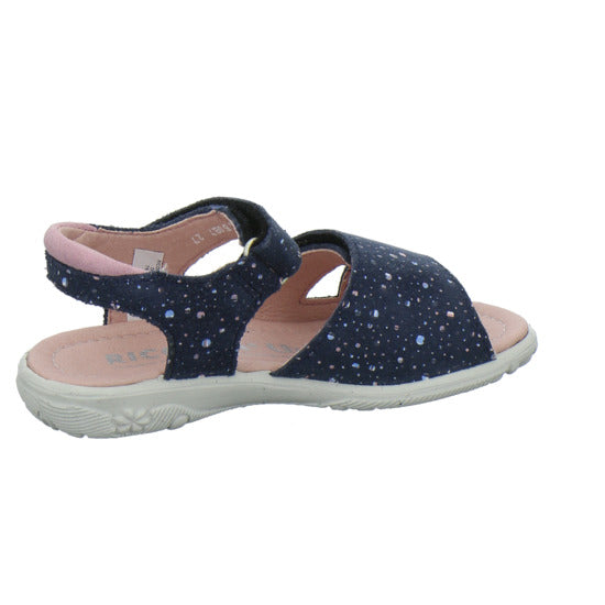 Ricosta Moni Sandalen Blau-kombi - 360° Ansicht