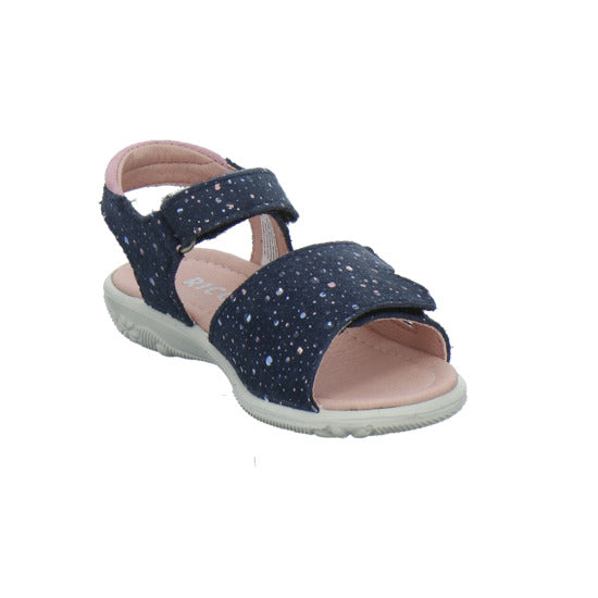 Ricosta Moni Sandalen Blau-kombi - 360° Ansicht